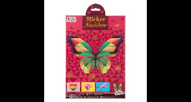 Basic Craft Sticker Op Nummer Assorti
