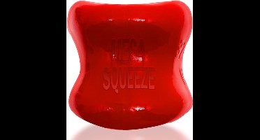 Oxballs - Mega Squeeze - Rekbare Ballstretcher - TPR - Rood