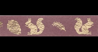 Folia 26116 - Washi tape - Eekhoorn - 5 meter - 1 stuk