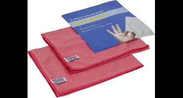 Horeca Droogdoek - 50 x 70cm - 2 Stuks - Fuchsia