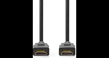 Nedis Ultra High Speed ​​HDMI-Kabel - HDMI Connector - HDMI Connector - 8K@60Hz - 48 Gbps - 5.00 m - Rond - 8.3 mm - Zwart - Label