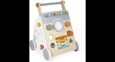Janod Sweet Cocoon - Multi-Activiteiten Loopwagen - Geschikt Om De Eerste Stapjes Mee Te Zetten - Bevat 9 Activiteiten - Geschikt Vanaf 12 Maanden