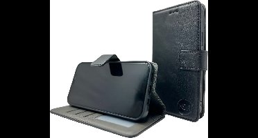 HEM Stylish Book Case (geschikt voor 11) iPhone 11 hoesje met 3 pasjesuitsnedes + fotovakje - Portemonneehoesje - pasjeshouder - Zwart