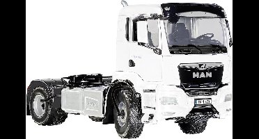 Wiking 0776 52 Schaal 1 MAN TGS 2-assige trekker Ackerdiesel wit