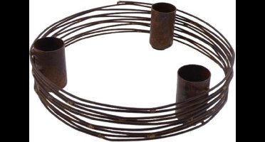 kaarshouder-koper metaal-Gifts Amsterdam