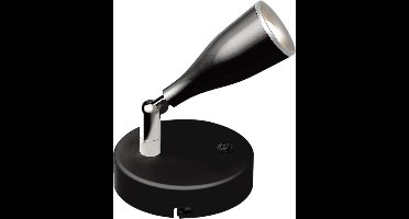 V-TAC VT-806-N LED Wandlamp - Schakelaar - IP20 - Zwart - 4.5W - 420 Lumen - 3000K