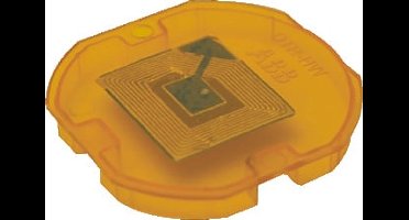 ABB deksel voor doos in wand/plafond Hafobox DTR, kunststof, oranje -