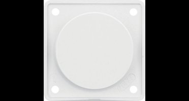 Berker Blindplaat Wit Hoogglans