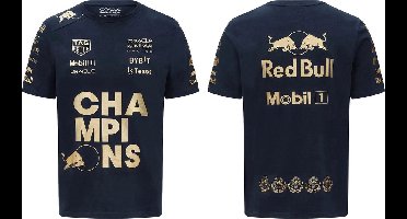 Oracle Red Bull Racing Constructors World Champion T-shirt - Heren - Maat XXS