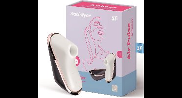 Satisfyer Traveler - Luchtdruk Vibrator - Blauw/ Wit