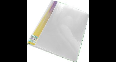 1x EXXO-HFP #21861 - Stevige PP Ringband - A4 2-D Ring 35mm Rugbreedte - Kleurloos