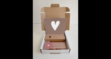 Mini cadeautje paars kaars - juf meester cadeau - troost cadeau - rouwverwerking - kerst - sinterklaas - afscheid - verlies - sterkte - zomaar - mini cadeautje