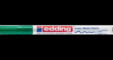Edding glanslakmarker e-751, groen 10 stuks