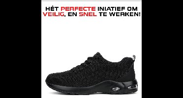 JMKA Veiligheidsschoenen -werkschoenen- veiligheidsschoenen dames- veiligheidsschoenen heren- lichtgewicht - maat 43