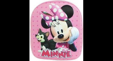 Minnie Mouse 3D Rugtas - Disney Rugzak Roze - Schooltas