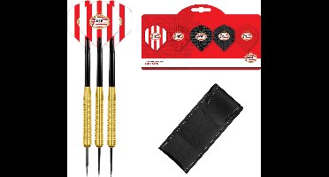 PSV Dartpijlen - Gold - 23 gram - Multipack 5 Sets Dart Flights - Dart Shafts - Darts - Cadeau