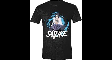 PCMerch Naruto - Sasuke Pose Heren T-shirt - XL - Zwart