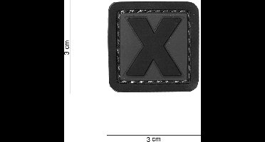 101 Inc Embleem 3D Pvc X  15034