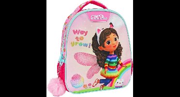 Gabby's poppenhuis Rugzak, Sparkle - 31 x 27 x 10 cm - Polyester