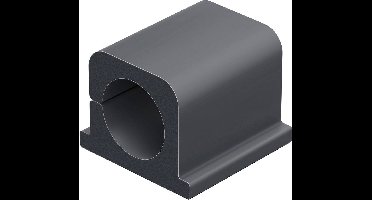 Durable Kabelclip CAVOLINE® CLIP PRO 2 504337 4 stuk(s) (b x h) 25 mm x 25 mm