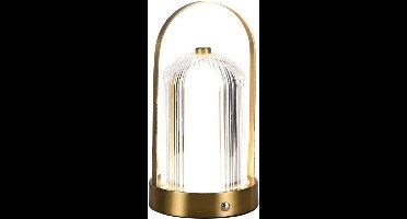 V-TAC VT-1057-FG Oplaadbare Tafellamp - IP20 - Frans Goud - 1W - 55 Lumen - 3IN1