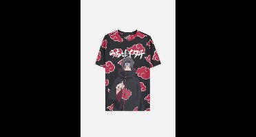 Naruto Shippuden - Itachi Clouds Heren T-shirt - meerkleurig - M