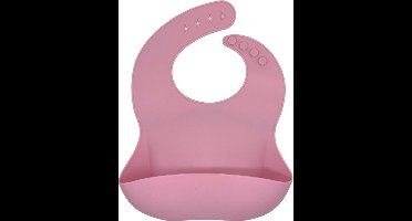 Siliconen slabbetje Met opvangbakje Makkelijk schoon te maken Verstelbaar