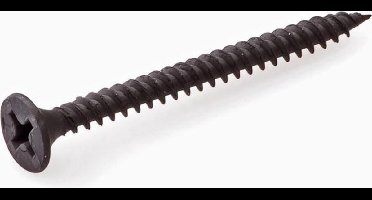 Gipsplaatschroeven fijne draad - Phillips2 - 3,5x55mm - Gefosfateerd - Voldraad (1000 stuks)