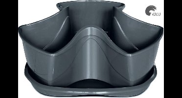 Kruidenpot Coubi 3001 30x30x14cm GRAPHITE Prosperplast