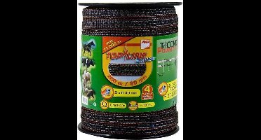 Ako Premium Plus Lint bruin/oranje 20mm 200m