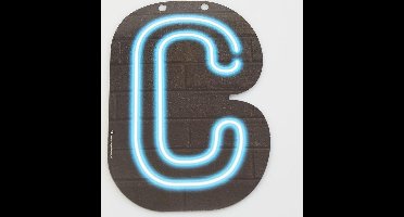 Neon Letter C 24cm