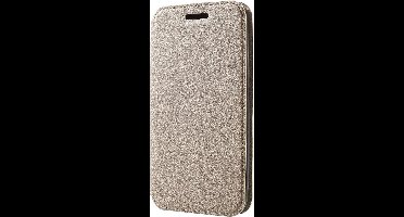 Shop4 - Asus Zenfone Go Hoesje - Book Case Sand Goud