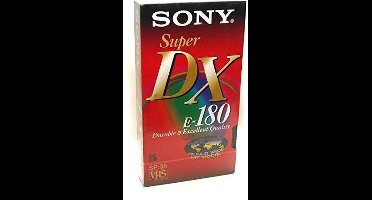 Sony Videotape DX 180 minuten