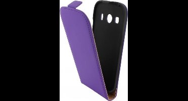 Mobiparts - Paarse premium flipcase - Samsung Galaxy Ace 4 LTE