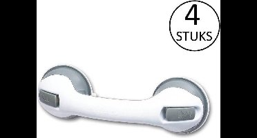 Benson Zuignap - met Grip - Handgreep - Badkamer - Multifunctioneel - 4 stuks
