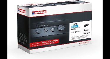 Edding EDD-3031 tonercartridge 1 stuk(s) Compatibel Zwart