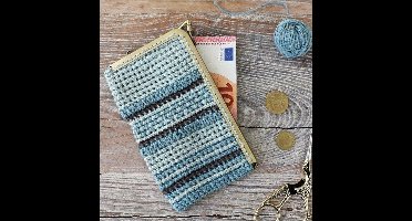 Haakpakket lang portemonneetje