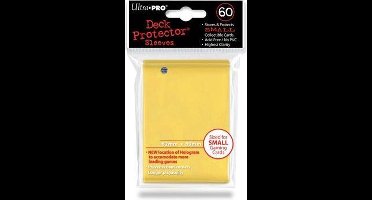 Speelgoed | Kaartspel - Sleeves Small Yellow 60 D10