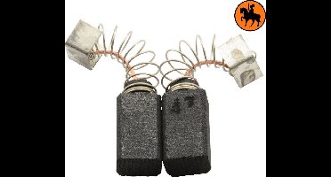 Koolborstelset voor Kress Schuurmachine SBLR4213 - 6x8x14mm - Vervangt 18467