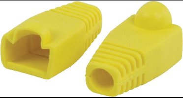 Computer Strain Relief RJ45 Geel