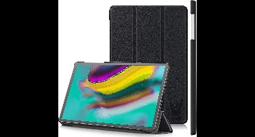 Hoes geschikt voor Samsung Galaxy Tab S5e - Smart Book Case Hoesje - iCall - Zwart