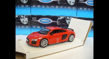 Maisto 1/24 Audi R8 V10 Plus Rood 2015