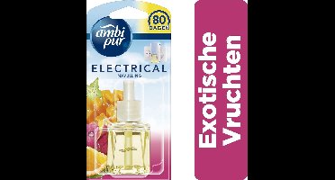 Ambi Pur Electrische Luchtverfrisser 1 compartiment Refill Exotische Vruchten 20ML