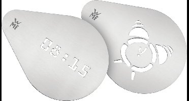 WMF Koffie- & Theeglazen Cappuccino sjablonen, Wake Up, set van 2