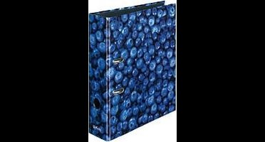Herlitz Ordner, 2 rings, blauwe bessen