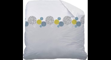 Matt & Rose Réveil fruité - Dekbedovertrek - Lits Jumeaux - 240 x 220 cm - Grijs