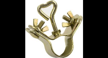 ProPlus Daksteunklem - Hoek - Staal - Chroom - Ø 22-25 mm