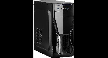 Akyga AK13BK computerbehuizing Micro Tower Zwart