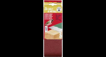 KWB schuurband 65 x 410 mm - Korrel 150 - 911415 - 3 stuks