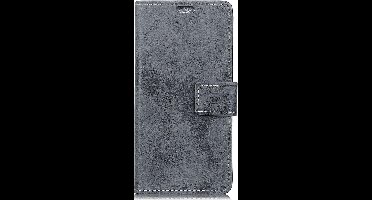 Shop4 - Geschikt voor Samsung Galaxy S10 Plus Hoesje - Wallet Case Vintage Grijs